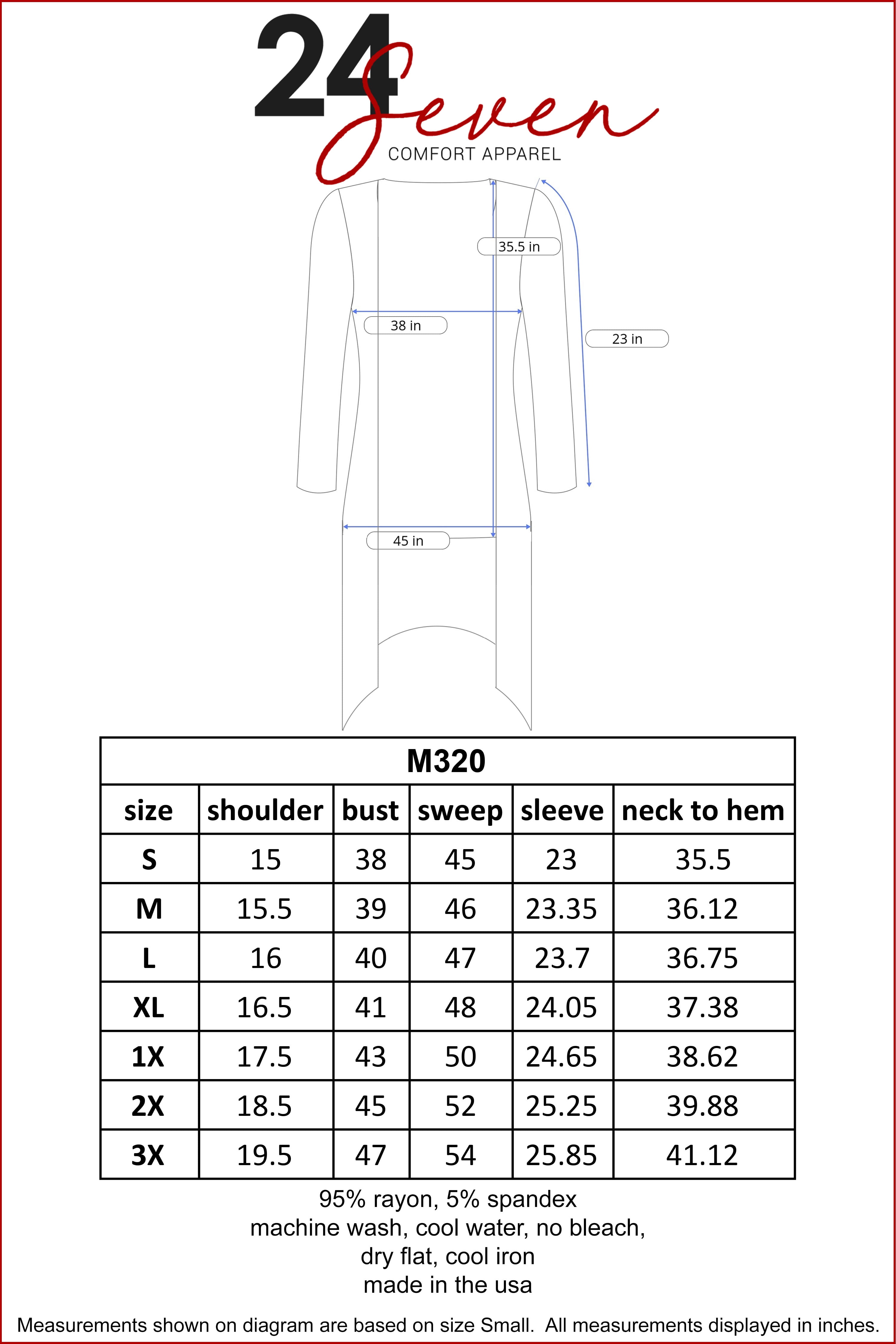 24seven Comfort Apparel Extra Long Open Front Maternity Cardigan