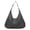 Grey, variant on Shoulder Bags for Women Soft Slouchy Leather Handbag Lady Stylish Button Tote Purses Underarm Shopping Satchel Grey