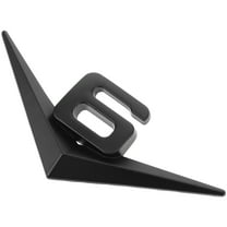 LEORX Automotive Black Car 3D Metal Decal for Vehicle Decoration