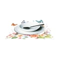 thumbnail image 3 of Ryvnso Placemats Set of 4 Cats Flower Butterfly Dining Mats Heat-Resistant Non-Slip Washable Table Mat, 3 of 8