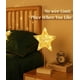 thumbnail image 2 of Lámpara de escritorio decorativa, lámpara de noche LED con forma de estrella a pilas, luz de noche blanca cálida, decoración de mesa para Navidad, hogar, dormitorio y Ramadán - Blanco, 2 of 5