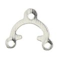 thumbnail image 4 of Guardoinrt Superbe Filigrane 3 Trous Connecteur Menuiser Bijoux Bricolage Résultats Argent Blanc 5Set, 4 of 6