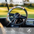 thumbnail image 3 of ZUXONGSY Butterfly Golf Cart Steering Wheel Covers Car Wheel Protector Covers Warm in Winter Cool in Summer Auto Accessories Club Car Steering Wheel Cover Gifts for Golfer Womens, 3 of 7