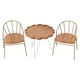thumbnail image 2 of Silla de mesa en miniatura de madera juego de sillas de mesa en miniatura pequeñas y realistas relación 1:12 para cumpleaños ANGGREK Otros, 2 of 8