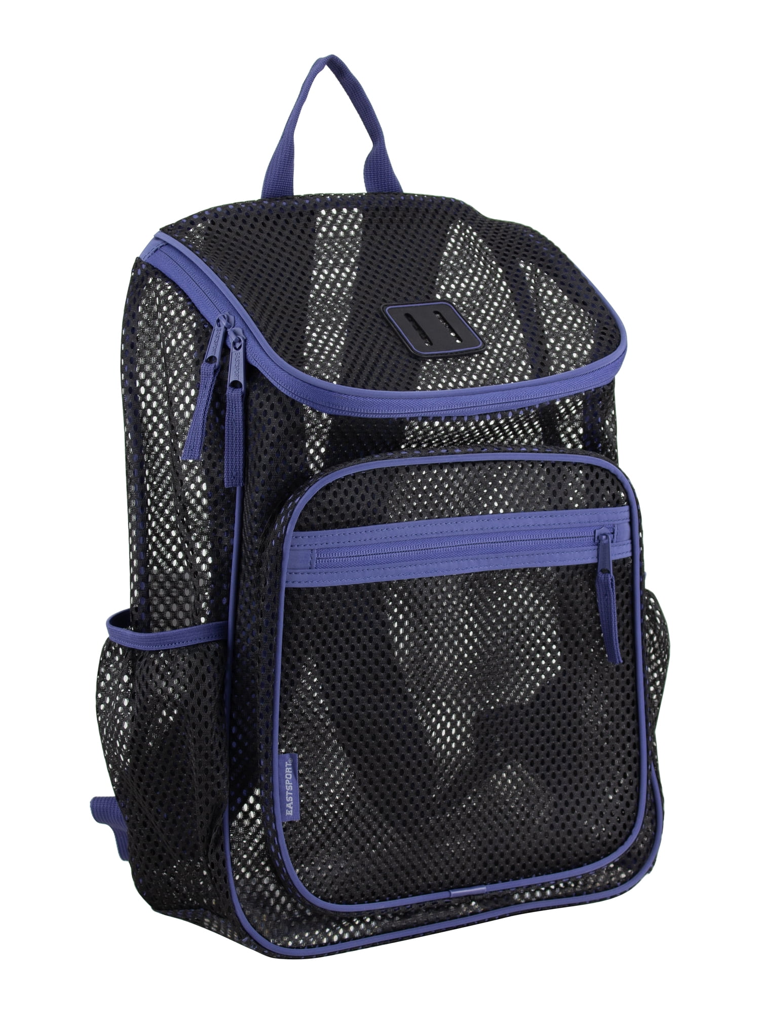 Eastsport Myth Pro Top Loader Mesh Backpack, Black/Skipper Blue