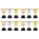 thumbnail image 3 of 12 Uds copa de trofeo competición de fiesta trofeo de plástico en forma de copa de trofeo premio de ceremonia para niños, 3 of 6