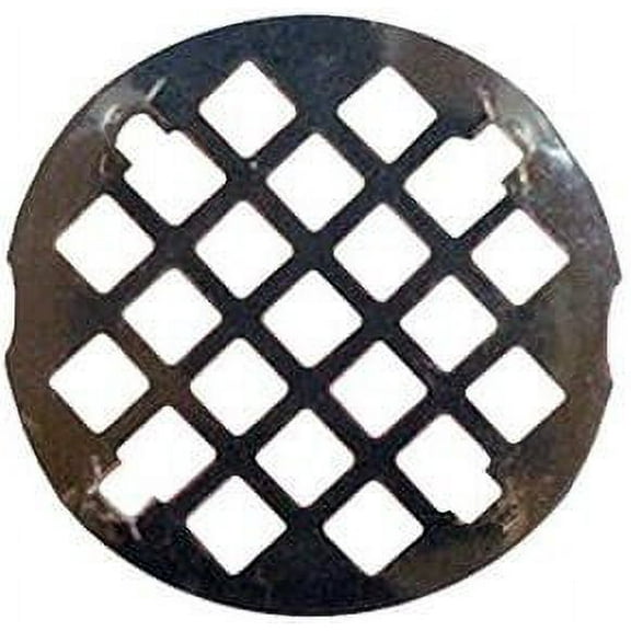 LASCO 03-1357 Shower Drain Grate, 3-1/4 Inch Snap in Style, Chrome Plated - Quantity 1