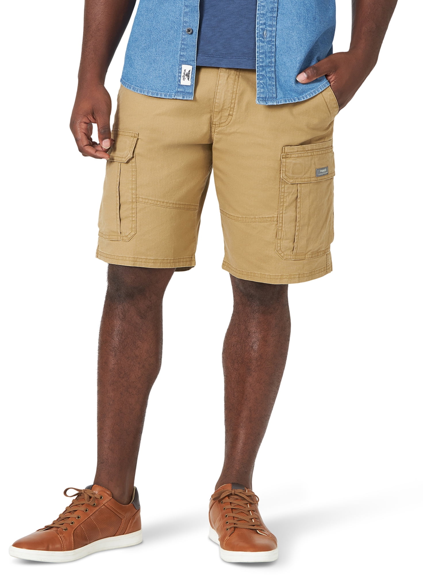 wrangler denim cargo shorts walmart