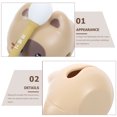 thumbnail image 2 of YSNOOWE Temple Block Toy Musical Instrument Office Use Khaki 1 Set, 2 of 6