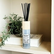 Better Homes and Gardens White Flowers and Woods Scented Reed Diffuser 3 Fl Oz (90mL) With 8 Synthetic Reeds.