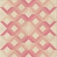thumbnail image 1 of Ahgly Company Tapis de Zone Carré Orange Lavable en Machine, 7 Pieds Carré, 1 of 7