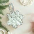 thumbnail image 3 of KOYPTL Crochet Christmas Tree Decorations for Home Decor Handmade Fabric Snowflakes Santa Sweater Tree Stocking Christmas Pendant,Christmas Hanging Ornament for Xmas Tree Holiday Decor Xmas Gifts, 3 of 6