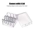 thumbnail image 4 of Plastic Blade Organizer For 8 Blades Storage Case Rack Clipper Comb Holder, 4 of 4