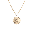 thumbnail image 3 of Collar para Mujer de Horóscopo LuckyLy, Acero Inoxidable con Baño de Oro 18k y Dije de Signo Zodiacal, Modelo Astra dorado UNITALLA, 3 of 8