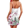 thumbnail image 2 of Avidlove Womens Nightgown and Robe Sets Satin Silk Sleeveless Nightdress with Bathrobes Knee Length Bride Sleewear, 2 of 6