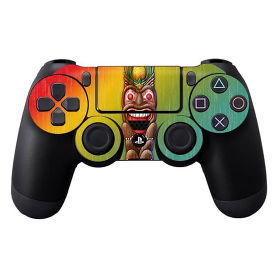 MightySkins SOPS4CO-Tiki Man Skin Decal Wrap for Sony Playstation Dualshock PS4 Controller - Tiki Man