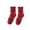 Red, variant on Thick Hiking Socks Men Winter Fall Soft Cotton Sock Crew Socks Casual Athletic Socks Cozy Socks For Women
