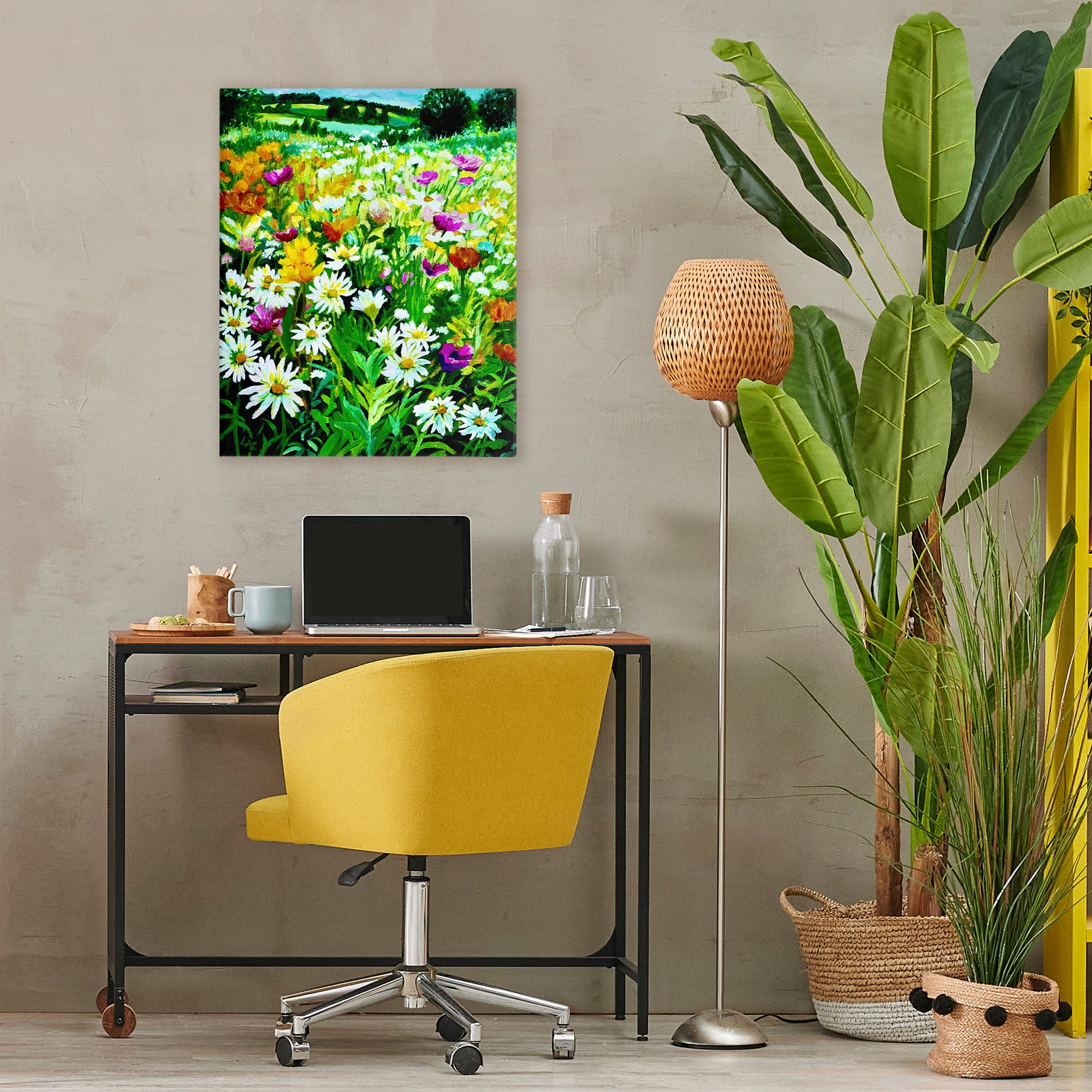 Stupell Industries Hillside Fusion Meadow Canvas Wall Art, design by Lee Ann Zirbes