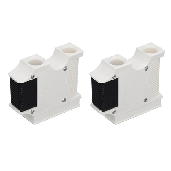 Riousery 2PCS Boat Fender Hanger Crashproof Multifunctional PA Marine Boat Rail and Cleat Fender Clip Suitable 1/4" - 1/2" (0.64-1.27 cm) Fenders