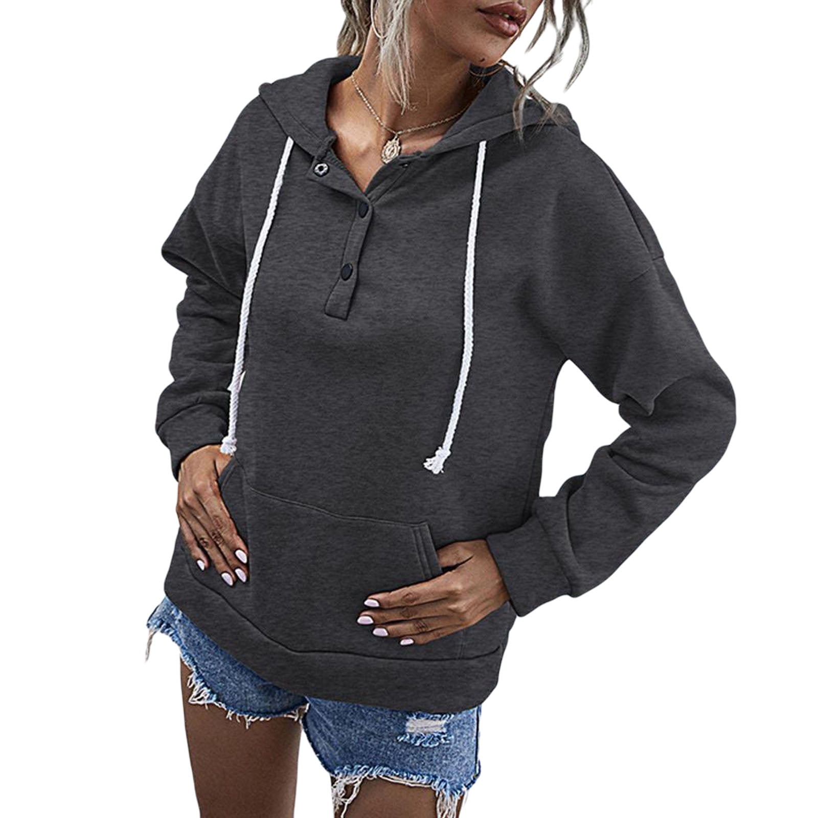 Liacowi Women's Casual Long-sleeved 