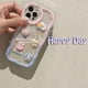 thumbnail image 4 of Carcasa Compatible Con Samsung A14 A13 A12 A53 A51 A52 A03 A04E A50 A30S A32 A34 A22 A23 A54 A24 A33 A30S Wave Lovely Cartoon Clear Soft Protection Funda Para Teléfono Con Soporte De Glúteo, 4 of 4