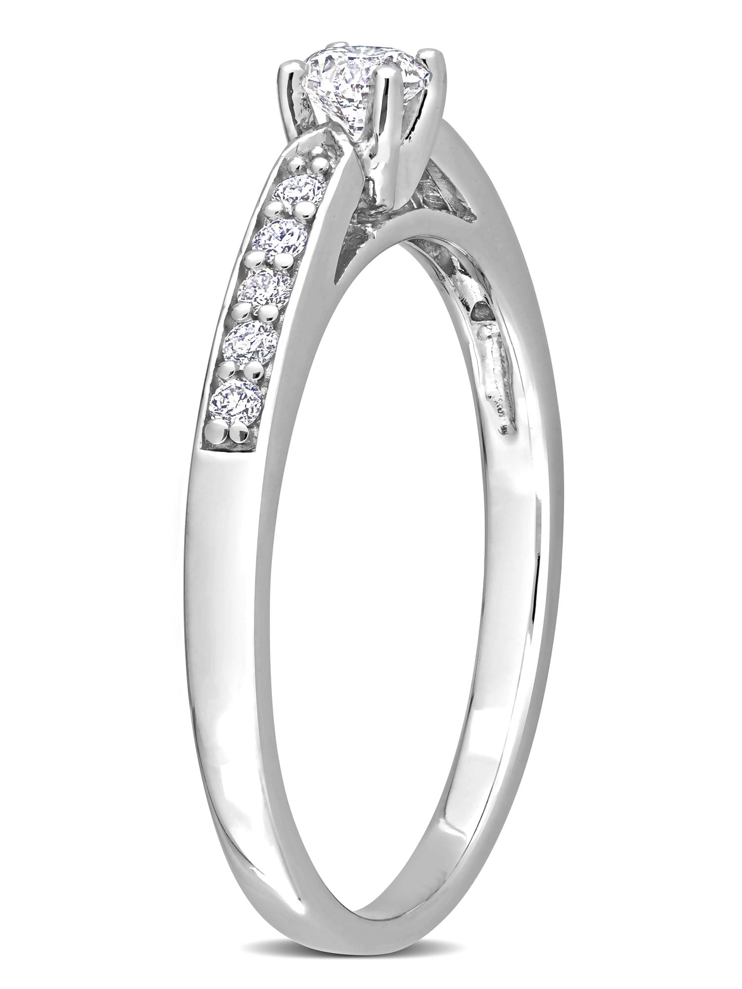 Everly Women's Diamond Sterling Silver Engagement Ring