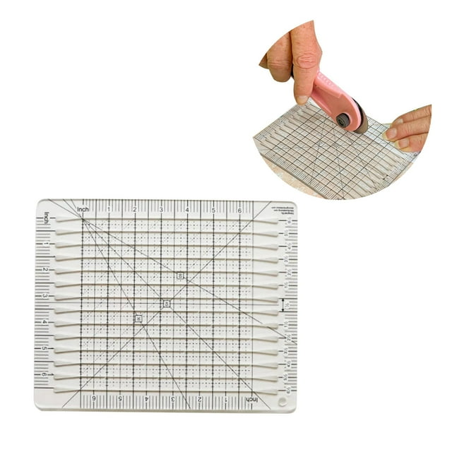 5 In 1 Quilt Cutting Ruler, Fabric Cutting Ruler, Square Ruler, Sewing