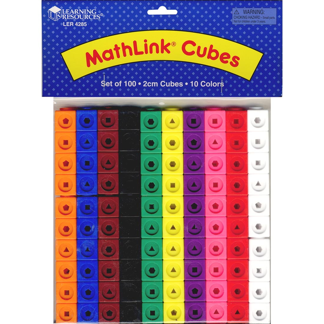 Details about   100pcs 2cm  Learning Resources Mathlink Math Mathematics Cube Kid Teaching Learn 