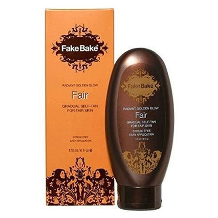 Fake Bake Body Care Gradual Self Tanner, Fair Skin, 6 Oz
