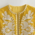 thumbnail image 2 of SWSMCLT Women's Vest Top Embroidered Fall Slimming Vest Soft Loose Tank Top Winter Cardigan Fashion Crew Neck Yellow Small, 2 of 5