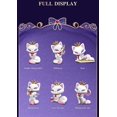 thumbnail image 2 of Whole Box Or 1pcs Blind Box Cat Pvc Flocking Toys Box Creative Gift, 2 of 4