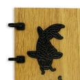 thumbnail image 3 of Portallaves Colsa Madera Natural Peces Koi Negro Elegante, 3 of 3