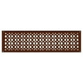 thumbnail image 2 of Air Return Grill  6" X 28" With Holes and Screws,Faceplate Size 8" x 30", Decorative HVAC Duct Cover, Cast Iron Powder Coated Repaintable Vent for Walls,Ceilings, Floors – Tudor Mushroom Design VR 100, 2 of 5