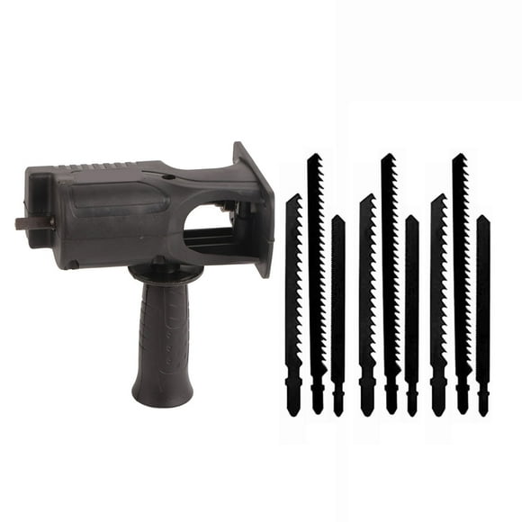 Adaptador de sierra recíproca Adaptador de sierra eléctrica de plástico de acero incisivo para cortar madera