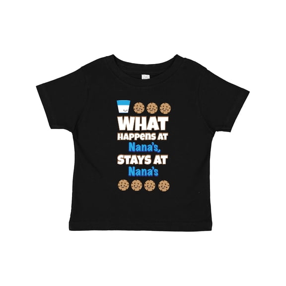 Inktastic What Happens at Nana's Boys or Girls Toddler T-Shirt