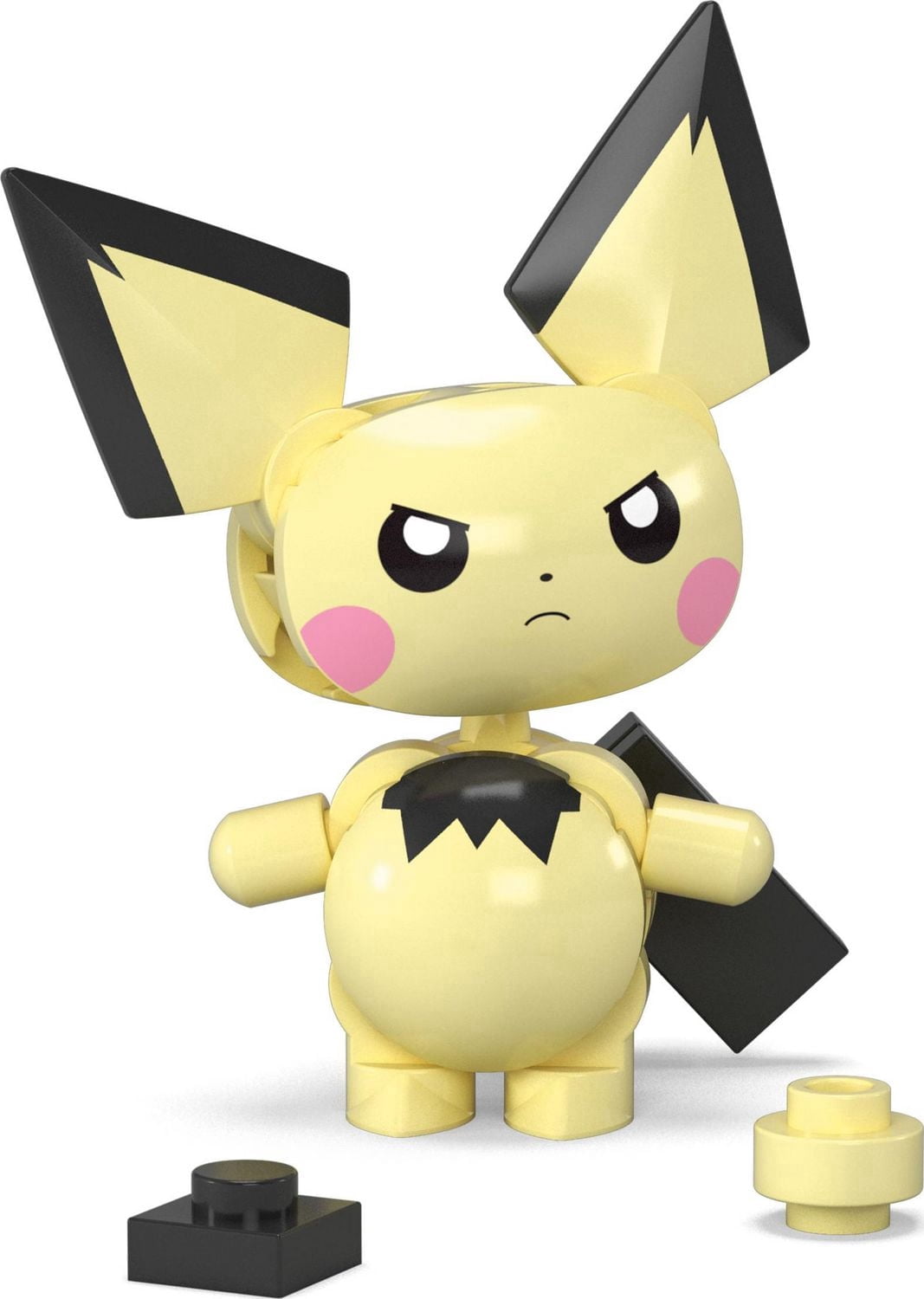 MEGA Pokémon Figurine articulée Pichu, Pokéball (24 pièces)