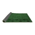 thumbnail image 2 of Ahgly Company Indoor Square Abstract Emerald Green Modern Area Rugs, 3' Square, 2 of 4