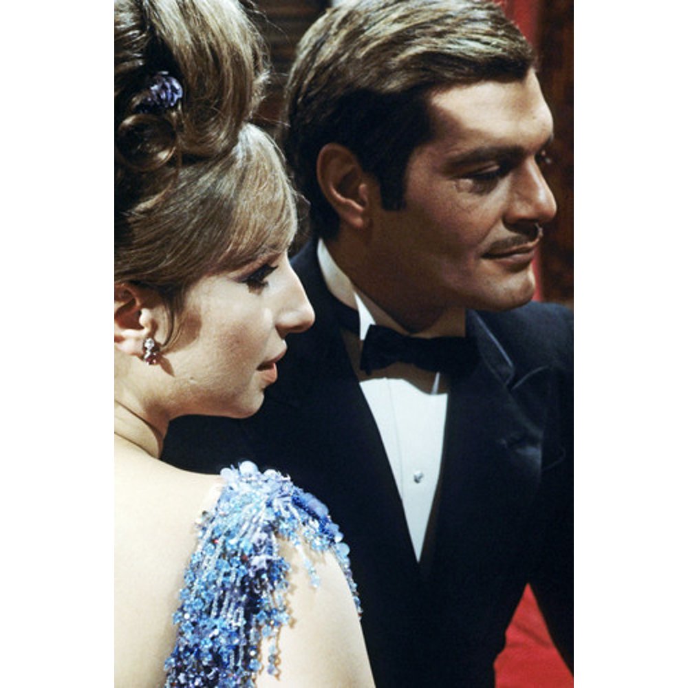 Barbra Streisand and Omar Sharif in Funny Girl 24x36 Poster Walmart