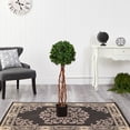 thumbnail image 4 of Nearly Natural 3.5' Plastic English Ivy Artificial Topiary, Green, 4 of 4