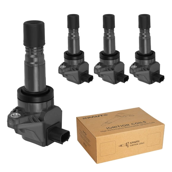 NPAUTO Ignition Coil Pack compatible with 2012-2015 Honda Civic L4 1.8L, 2016-2017 Honda HR-V, 2013-2015 Acura ILX L4 2.0L, Set of 4