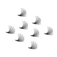 thumbnail image 7 of 30D - D Curl Lashes, 500 Premade Volume Fans, 0.03mm thickness, Eyelash Extensions, Handmade., 7 of 7