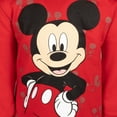 thumbnail image 5 of Disney Mickey Mouse Toddler Boys Pullover Hoodie Red 3T, 5 of 5