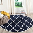 thumbnail image 3 of Safavieh Dhurries Navy/Ivory Area Rug, 3 of 7