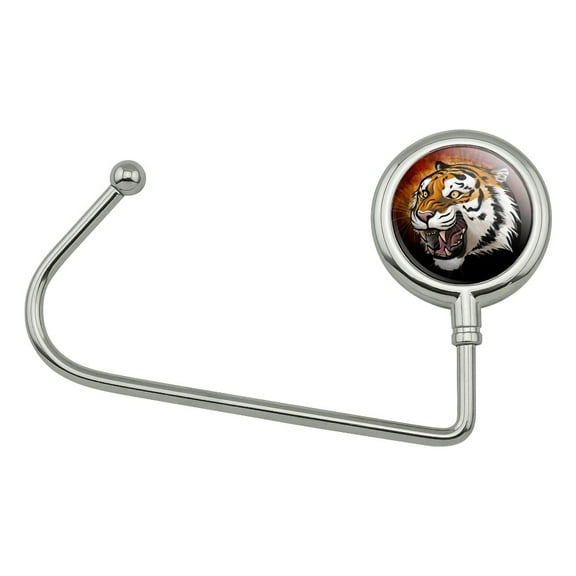 Fierce Tiger Purse Bag Hanger Holder Hook
