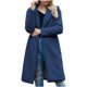thumbnail image 1 of Chaqueta cálida para mujer para mujer, abrigo de invierno sólido con cuello de plumón, prendas de vestir exteriores de lana de cordero Fridja  BV0+661, 1 of 7