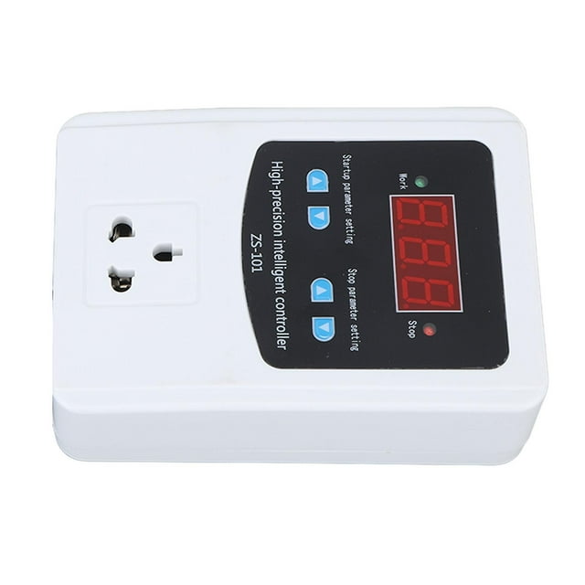 Digital Temperature Controller 1500W 10A LCD Screen Digital Thermostat Controller for Incubator Brewing Greenhouse US Plug 110V