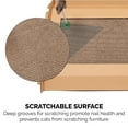thumbnail image 4 of Furhaven Townhouse Multi-Level Cat Scratcher Hideout w/ Catnip - Cardboard Brown, One Size Townhouse Playground One Size Corrugated Scratcher, 4 of 8