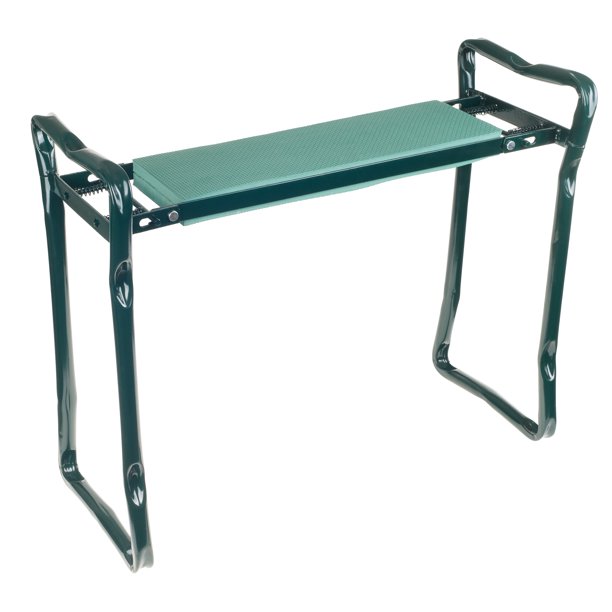 Foldable Garden Kneeler Sit or Kneel Bench with Soft Foam Pad by Pure