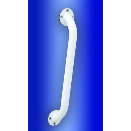 Carex Health Brands Bathroom Wall Grab Bar, White, 16 Inch