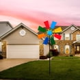 thumbnail image 2 of Colored Metal Windmill Inserts Decoration Garden Ornaments, 119CM, 2 of 5
